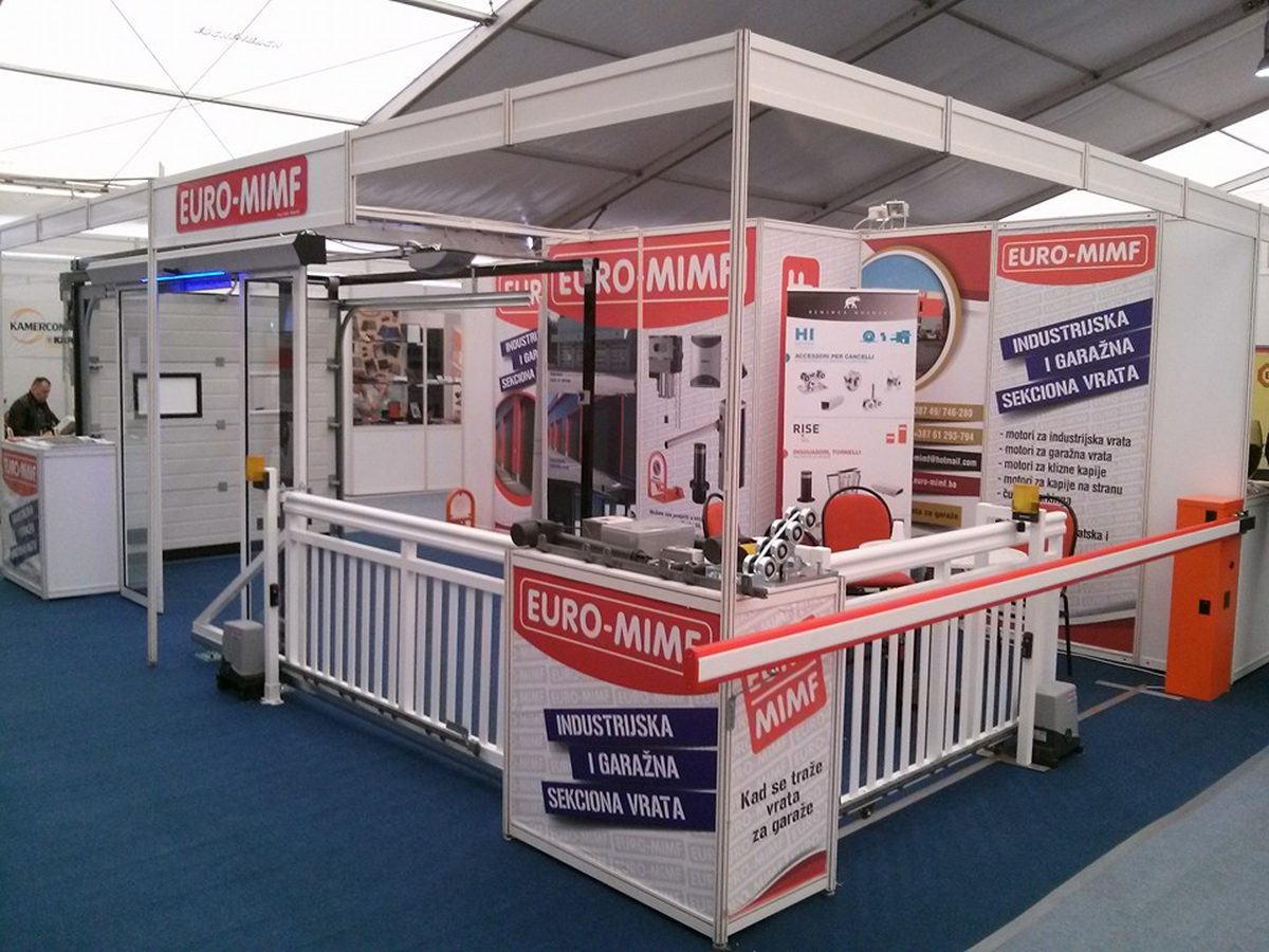 EURO-MIMF štand na sajmu GRAPOS-EXPO Gračanica 2016 nagrađen srebrnom medaljom